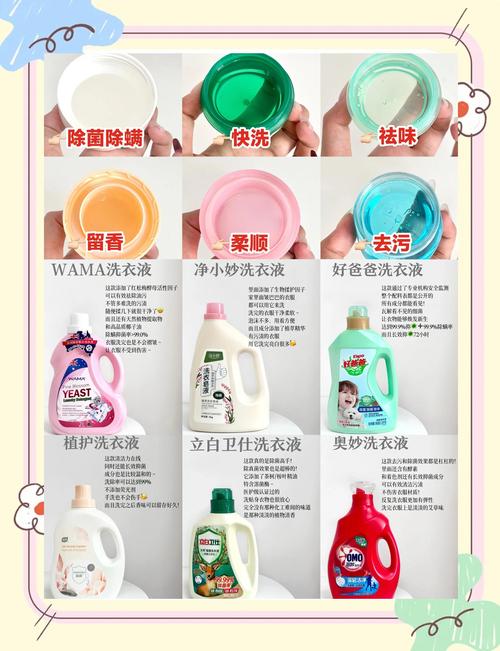 夏季必備!5款高效留香洗衣液推薦